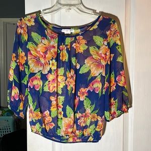 A’gaci Colorful Blouse Size Medium